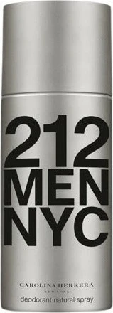 Carolina Herrera 212 Men Deodorant Spray, 150ml