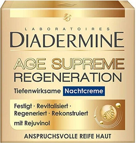 Diadermine Age Supreme Regeneration Nachtcreme, 50ml