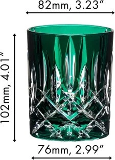 Riedel Laudon Tumbler Trinkglas dunkelgrün