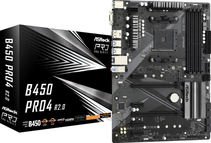 ASRock B450 Pro4 R2.0 (AMD AM4)