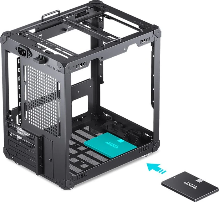 Jonsbo C6-ITX Black, schwarz, Mini-ITX