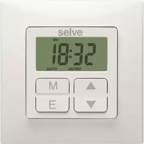 Selve Smarttimer Plus Rollladen-Zeitschaltuhr, weiß