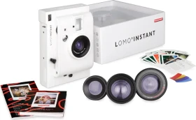 Lomography Lomo'Instant Kamera & Objektive White Edition