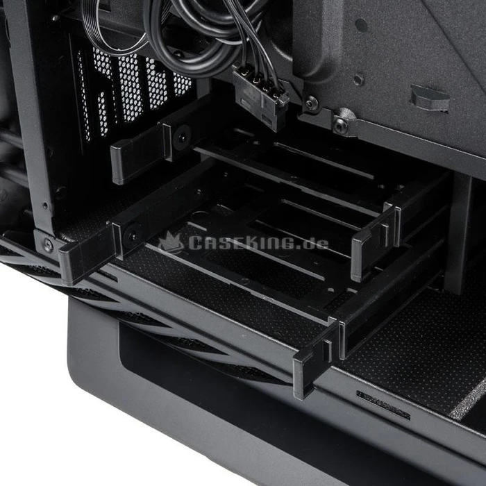 AeroCool Project7 P7-C1 Tempered Glass Edition schwarz, Glasfenster, schallgedämmt