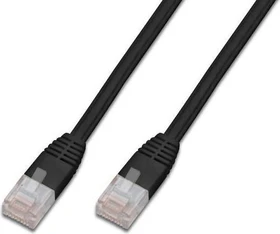 Digitus Flach-Patchkabel, Cat5e, U/UTP, RJ-45/RJ-45, 2m, schwarz
