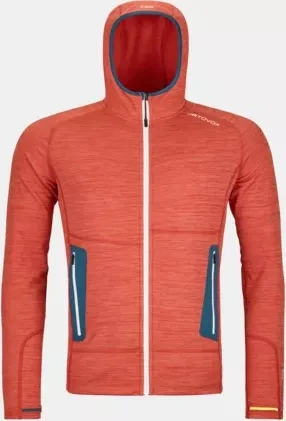 Ortovox Fleece Light Hoody Funktionsjacke cengia rosa blend (Herren)