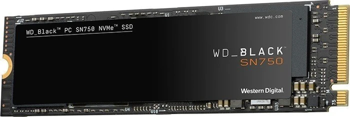 Western Digital WD_BLACK SN750 NVMe SSD 1TB, M.2 2280 / M-Key / PCIe 3.0 x4