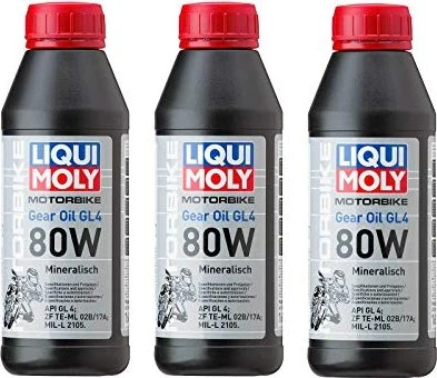 Liqui Moly Motorbike Gear Oil (GL4) 80W 500ml