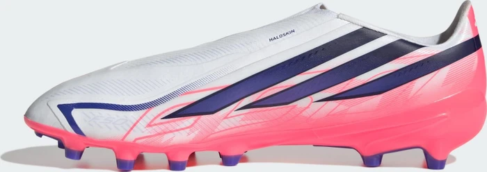 adidas F50 Hyperfast League Laceless AG cloud white/solar purple/solar turbo