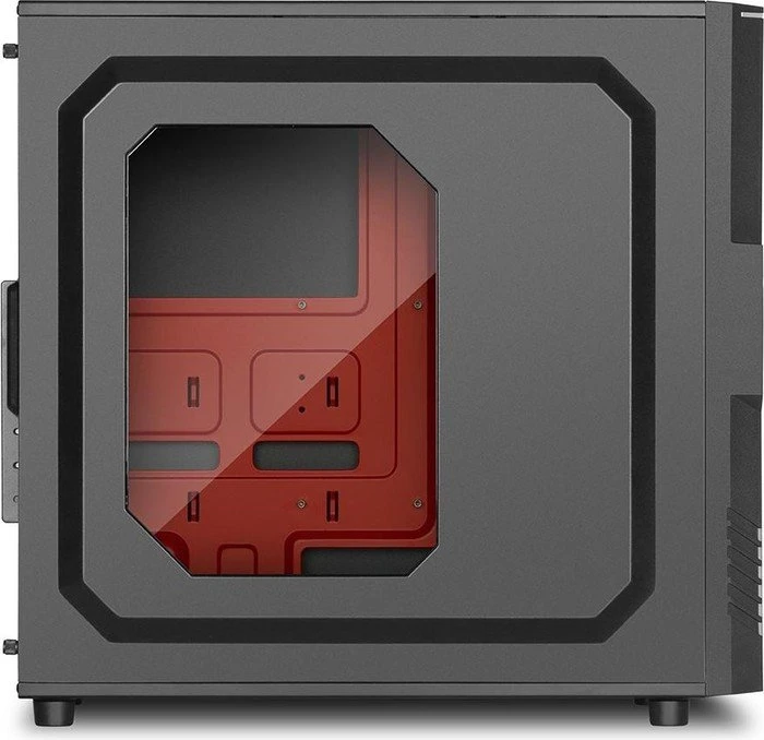 Sharkoon T3-W rot, Acrylfenster