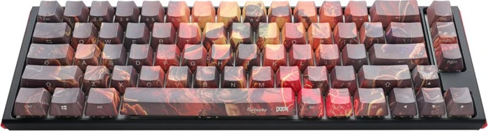 Ducky x Doom One 3 SF Limited Edition, PBT, LEDs RGB, MX RGB RED, USB, DE
