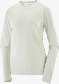 Salomon Shakeout Core Laufshirt langarm icicle (Damen)