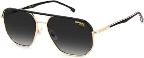 Carrera 304/S gold black striped cream