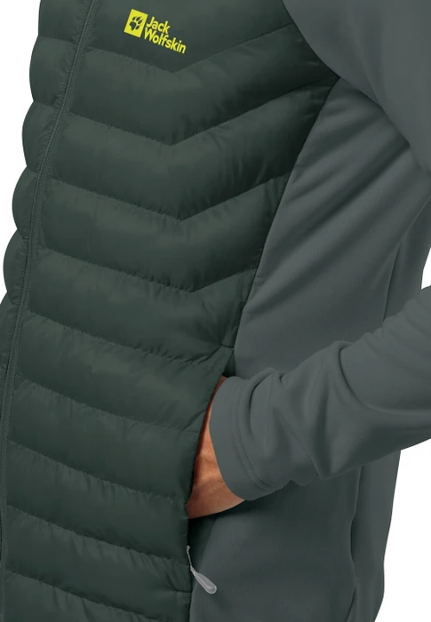 Jack Wolfskin Routeburn Pro Hybrid Funktionsjacke black olive (Herren)