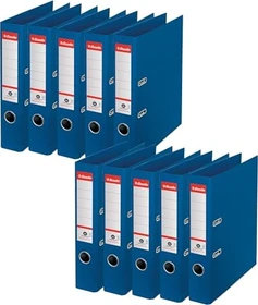 Esselte No. 1 Ordner 2-Ring Recycling, 50mm, A4, blau, 10er-Pack