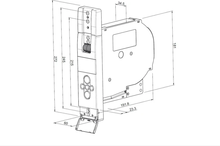 WIR Elektronik eWickler Comfort eW825, 23mm, elektrischer Gurtwickler