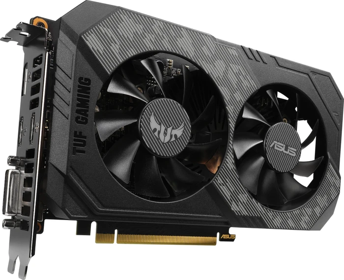 ASUS TUF Gaming GeForce GTX 1660 Ti, TUF-GTX1660TI-6G-GAMING, 6GB GDDR6, DVI, 2x HDMI, DP