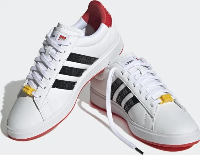 adidas Grand Court X Lego 2.0 cloud white/core black/red