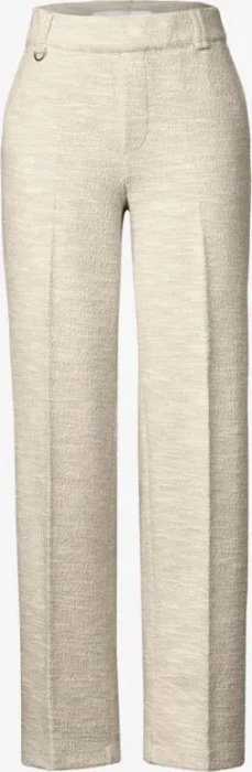 Street One Studio Straight Leg Hose sheer beige melange (Damen)