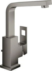 Grohe Eurocube Einhand-Waschbeckenarmatur 1/2" L-Size hard graphite gebürstet