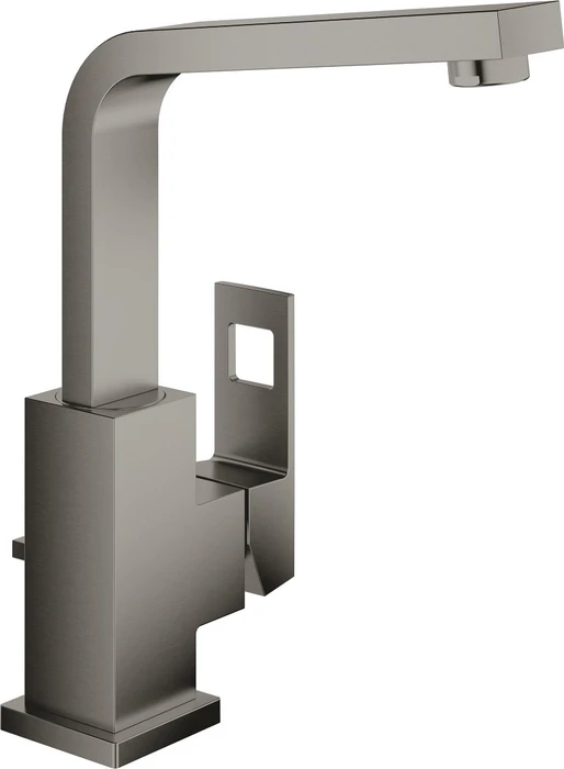 Grohe Eurocube Einhand-Waschbeckenarmatur 1/2" L-Size hard graphite gebürstet