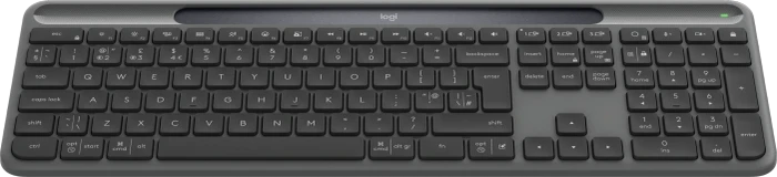 Logitech Signature Slim Solar+ K980 for Business, Grafit, Logi Bolt, USB/Bluetooth, UK