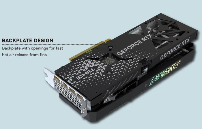 INNO3D GeForce RTX 4060 Ti iCHILL X3, 8GB GDDR6, HDMI, 3x DP