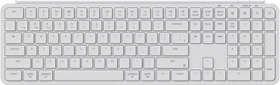 Keychron B6 Pro Ultra-Slim Wireless, Ivory White, USB/Bluetooth, US