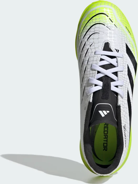 adidas Predator League TF cloud white/core black/lucid lemon (Junior)