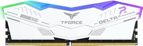 TeamGroup T-Force DELTAα RGB weiß UDIMM 8GB, DDR5-5200, CL38-40-40-84, X16