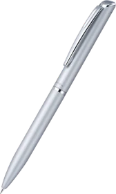 Pentel EnerGel HighClass BL2007 0.7mm/0.35mm Gelroller silber matt, Geschenkbox