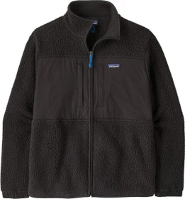 Patagonia Retro Pile Patch Jacke schwarz (Herren)