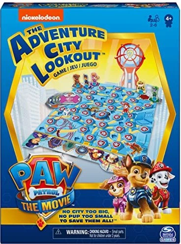 Paw Patrol Movie Adventure City Lookout Game