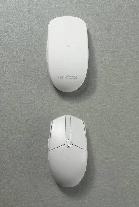 Renkforce RF-WRM-300 kabellose Hygiene-Maus weiß, USB