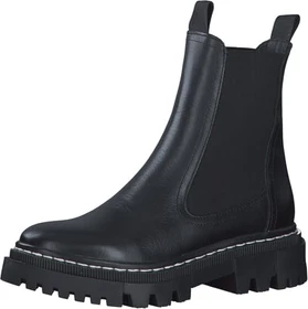 Tamaris Leder Chelsea Boot schwarz (Damen)