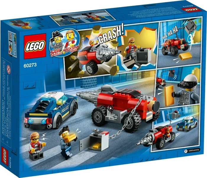 LEGO City Polizei - Verfolgung des Bohrfahrzeugs