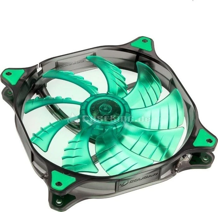Cougar CFD LED D14HB-G grün, 140mm