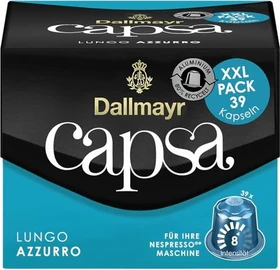 Dallmayr capsa Lungo Azzurro Kaffeekapseln,    39 Stück