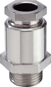 Wiska EKVM 18/20-Z10/Ni Erweiterungs-Kabelverschraubung, Messing vernickelt, DIN 89280, M18-M20