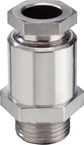 Wiska EKVM 18/20-Z10/Ni Erweiterungs-Kabelverschraubung, Messing vernickelt, DIN 89280, M18-M20
