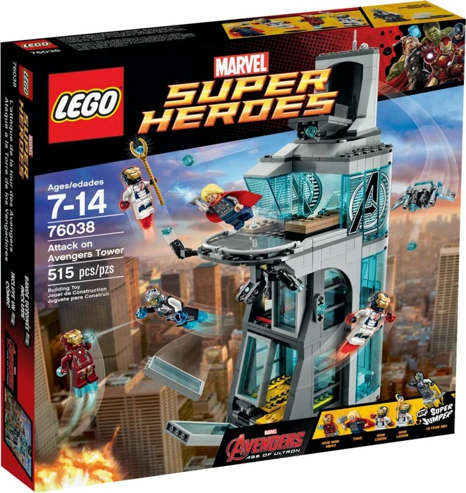 LEGO Marvel Super Heroes Spielset - Angriff auf den Avengers Tower