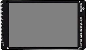 Calibrite ColorChecker Gray Balance Mini CCGB-MINI, Farbkarte