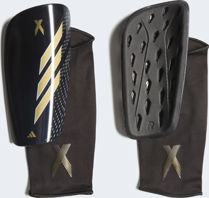adidas X Speedportal League Schienbeinschützer black/night grey/matte gold