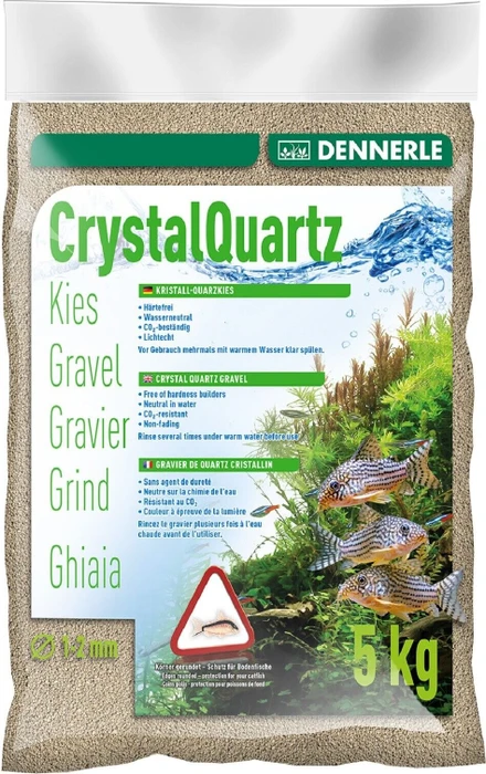 Dennerle Kristall-Quarzkies naturweiß, 5kg