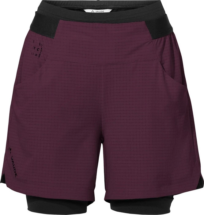 Vaude Altissimi II Fahrradhose kurz cassis (Damen)