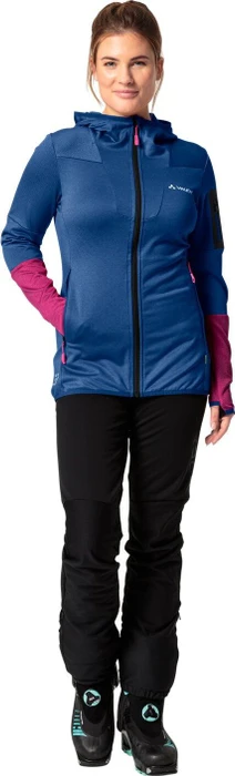 Vaude Monviso Fleece Hooded Funktionsjacke royal (Damen)