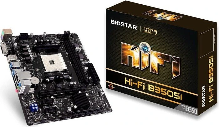 Biostar Hi-Fi B350S1 (AMD AM4)