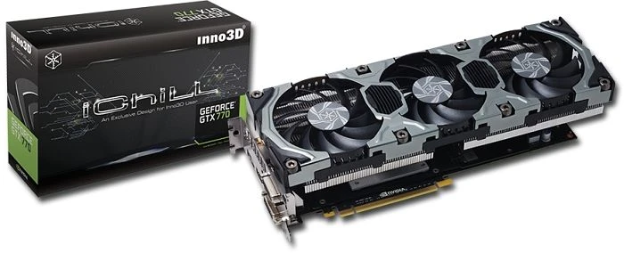 INNO3D GeForce GTX 770 iCHILL HerculeZ X3 Ultra, 2GB GDDR5, 2x DVI, HDMI, DP