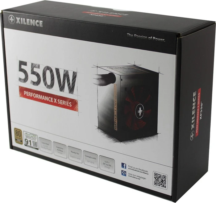 Xilence Performance X XP550R9 550W, ATX 2.4