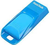 SanDisk Cruzer Edge 32GB hellblau, USB-A, USB 2.0